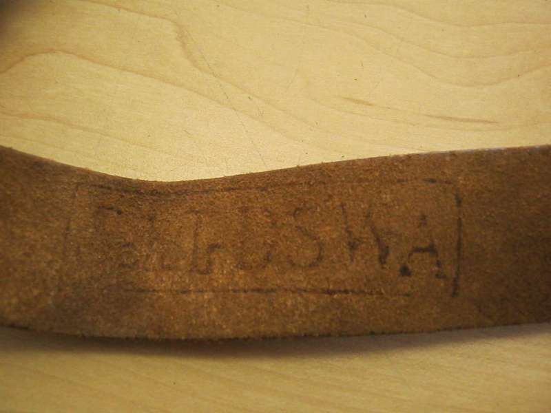 German colonial DSWA Schutztruppe leather bandolier.